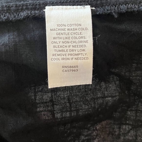 Textured Cotton Peplum Tank Top - Picture 7 of 10